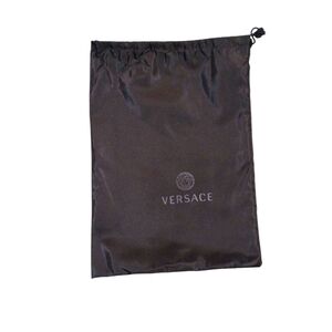 Versace Charcoal Drawstring Bag